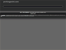 Tablet Screenshot of perkingpoint.com